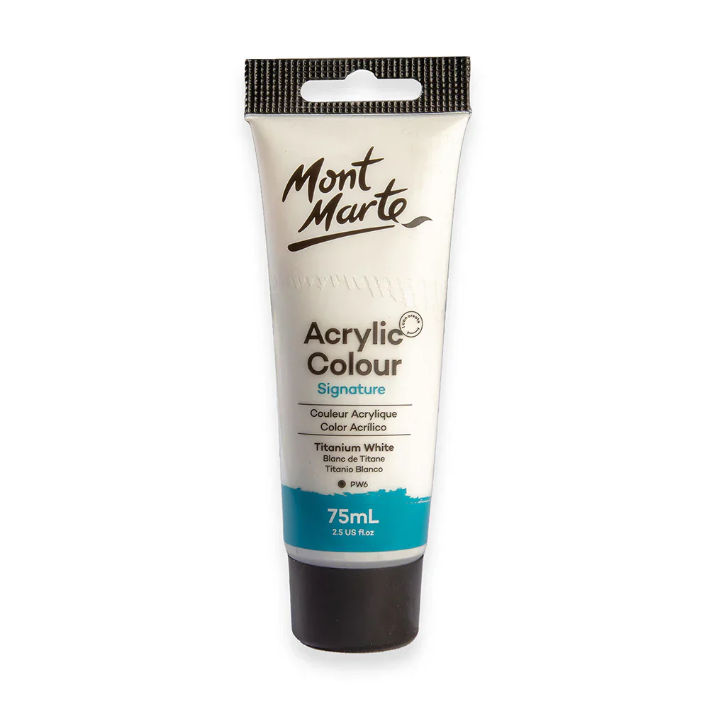 Acrylic Paint Titanium White 75ml