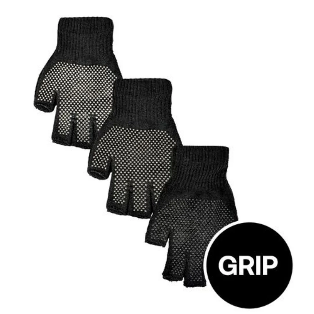 Adult Grip Fingerless Gloves - Image 2