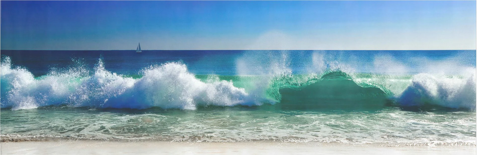 Beach Wave (98 x 37)