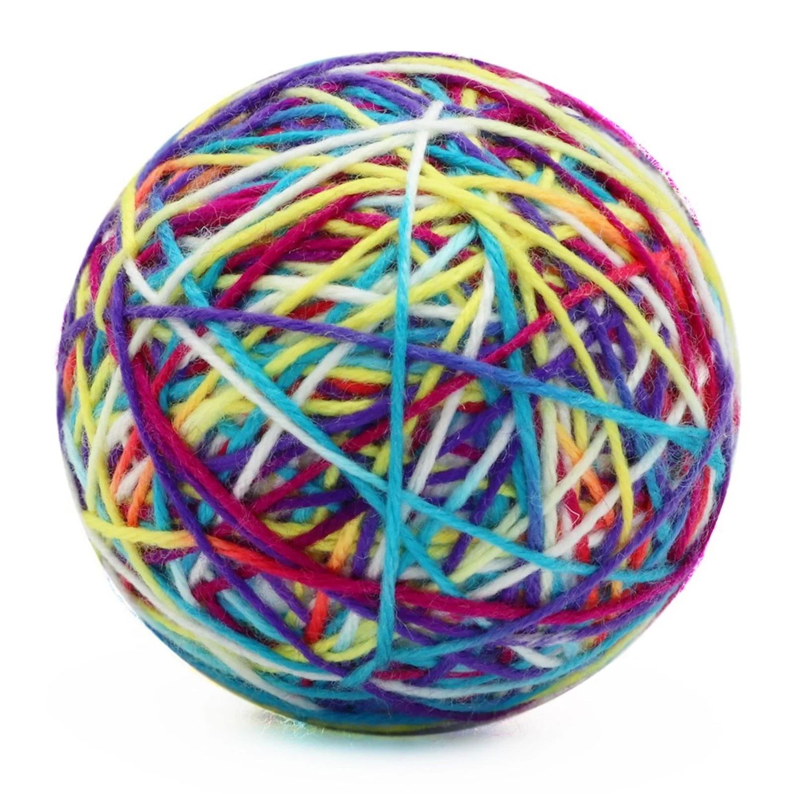 Cat Yarn Ball Rattle Toy - Image 2