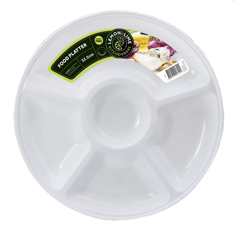 5 Section Chip & Dip Platter 32.5cm