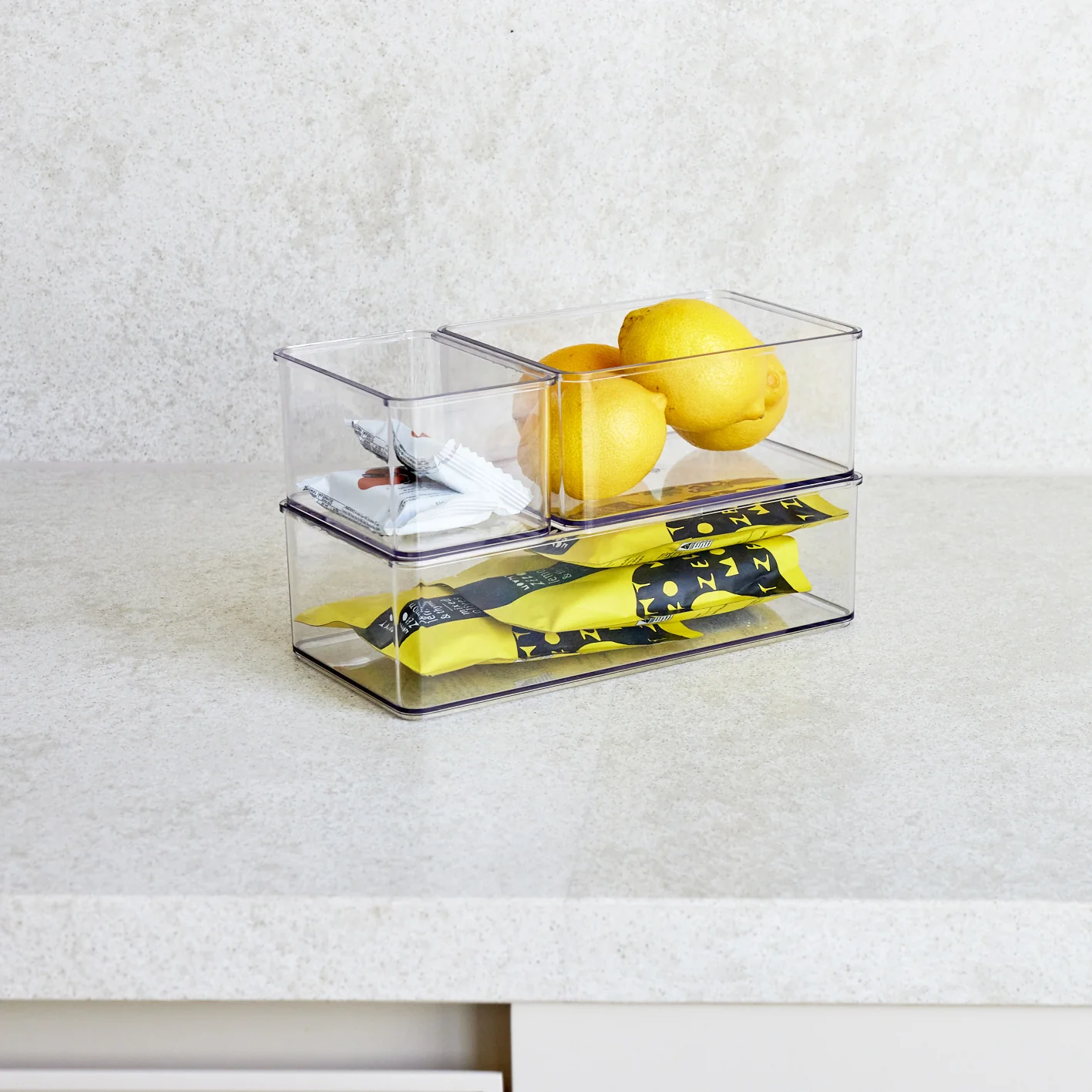 Crystal Clear Stack Tray 16 x 12 x 7cm - Image 3