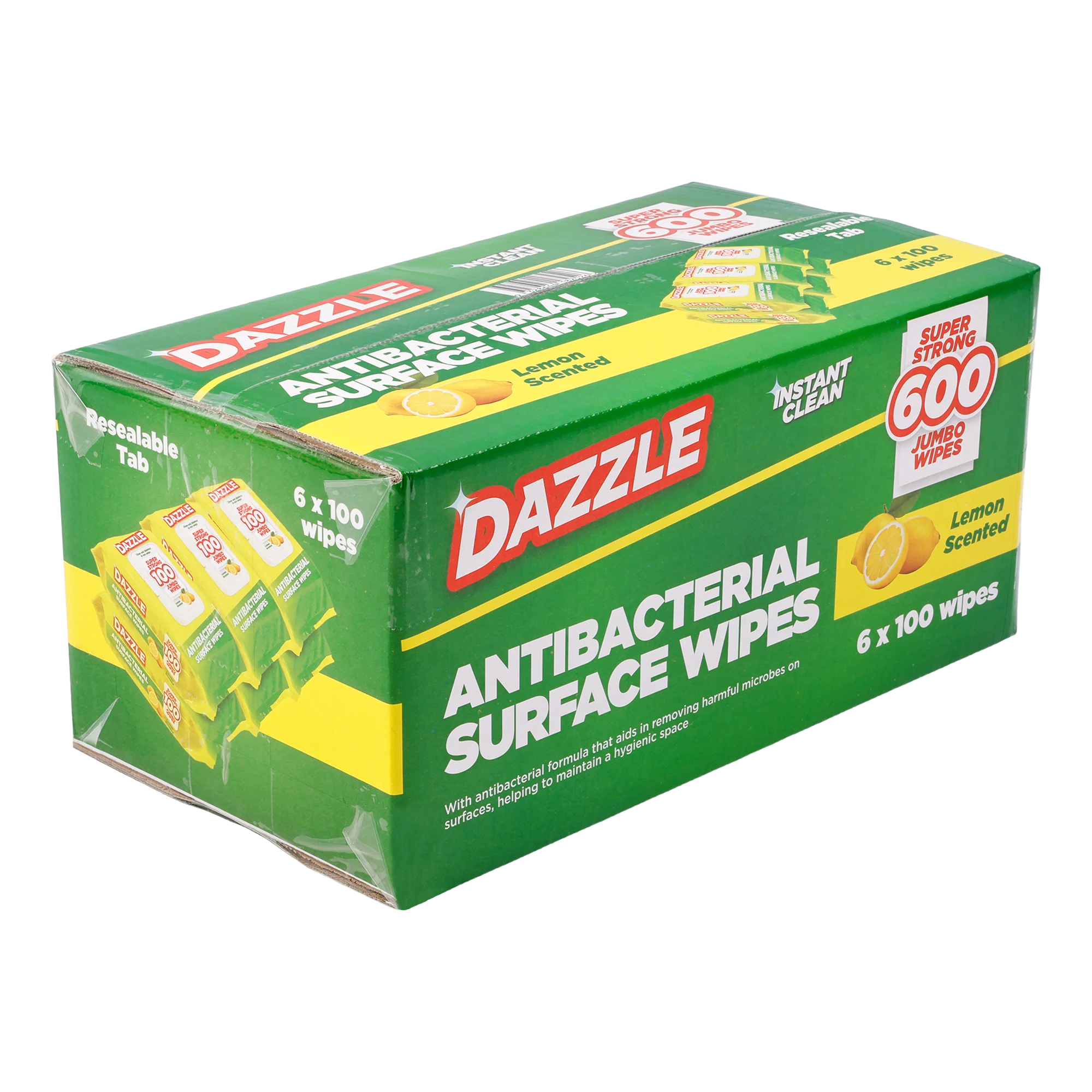 Dazzle Antibacterial Wipes - 600 Pack - Image 3