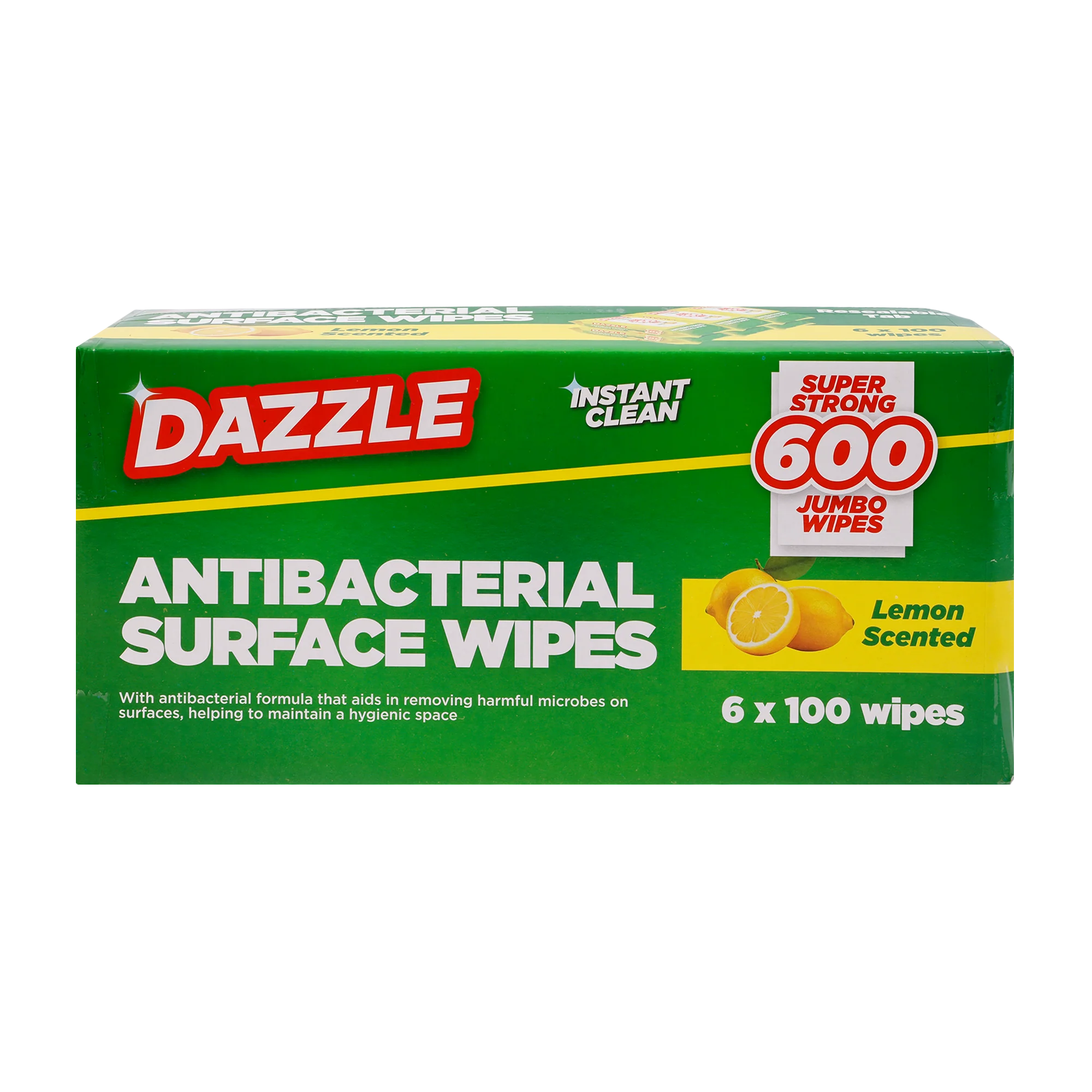 Dazzle Antibacterial Wipes - 600 Pack - Image 4