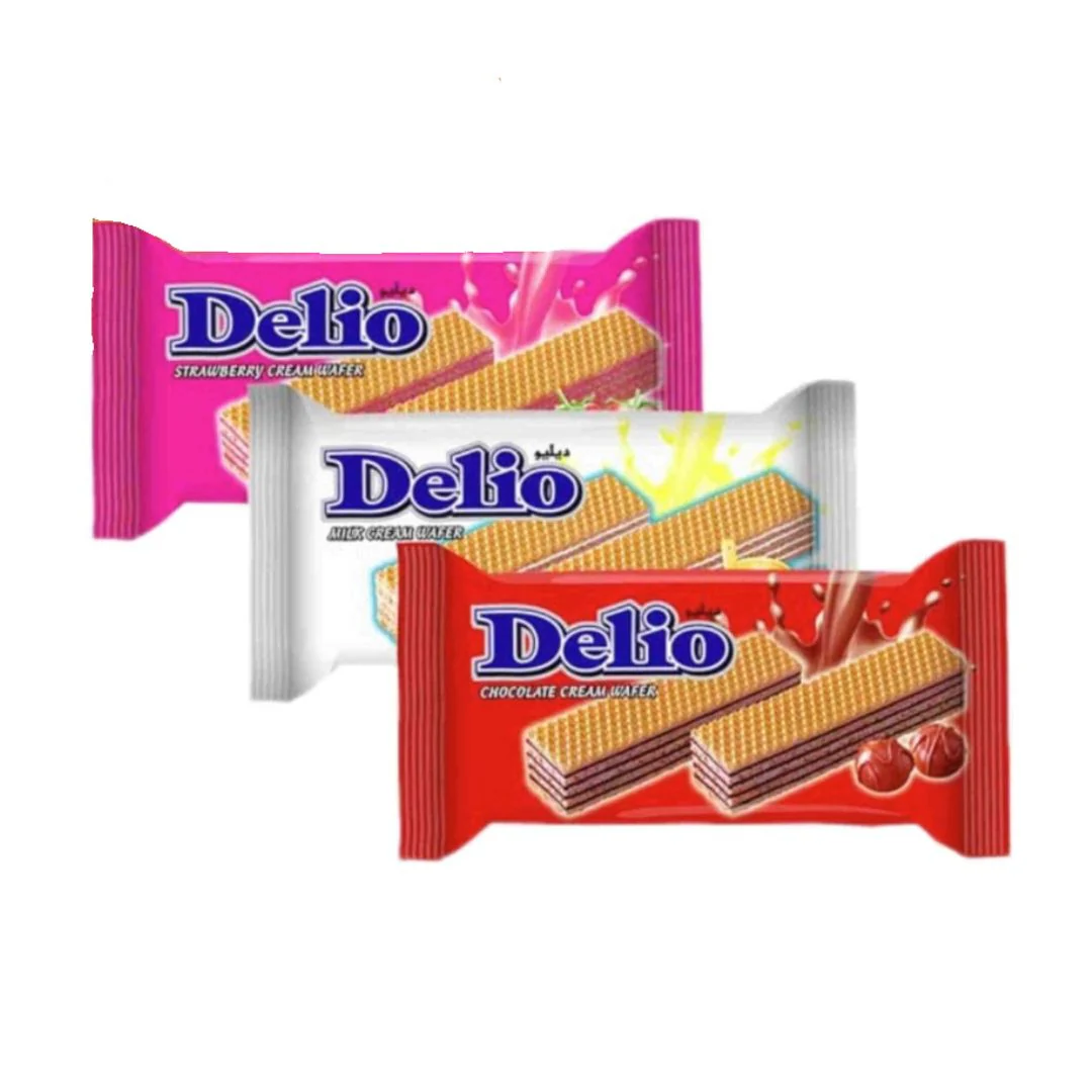 Delio Cream Wafer - Chocolate - 24 Pack - Image 2