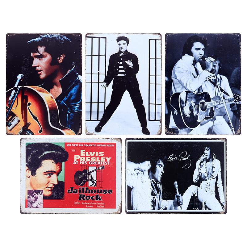 Elvis Metal Sign 30 x 40cm - Image 4