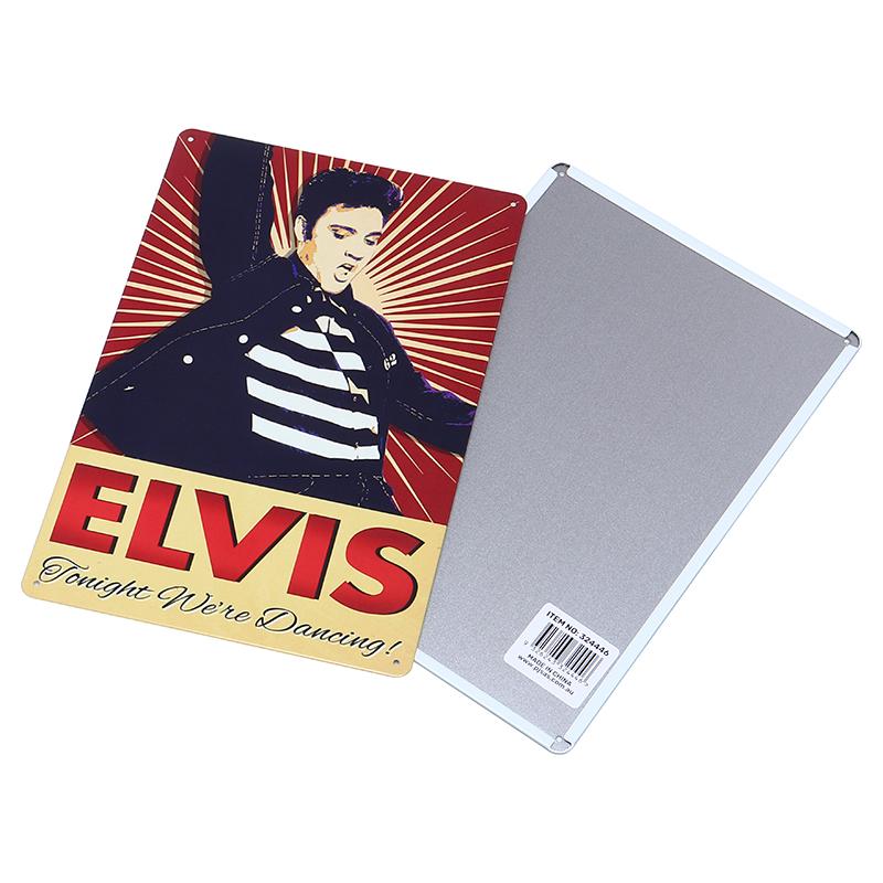 Elvis Metal Sign 30 x 40cm - Image 5