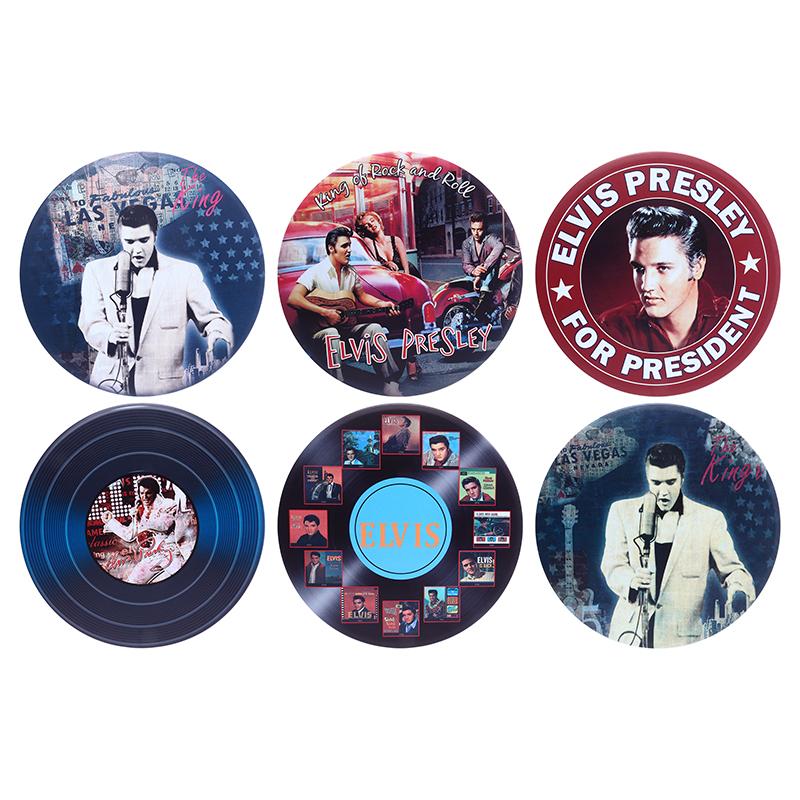 Elvis Retro Metal Sign Record - Image 2
