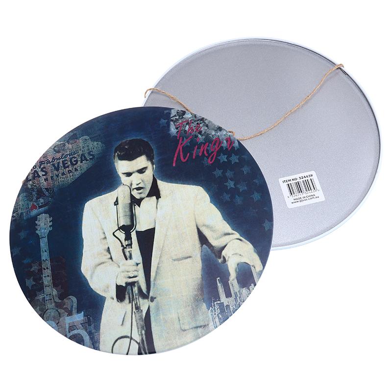 Elvis Retro Metal Sign Record - Image 4