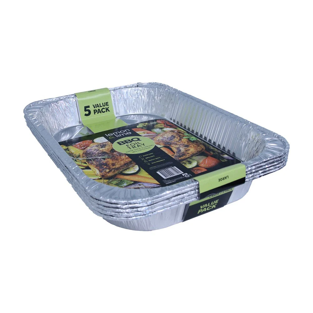 Foil Tray Large 45 x 34cm - 5 Pack - Image 3