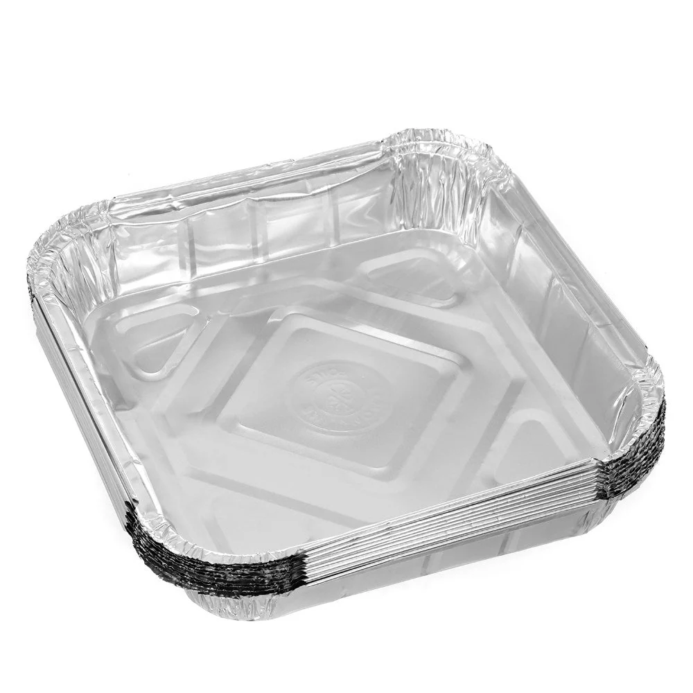 Foil Tray with Lid 25 x 25cm - 10 Pack - Image 3