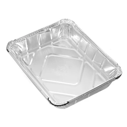 Foil Tray with Lid 32 x 26 x 5.5cm - 4 Pack - Image 3