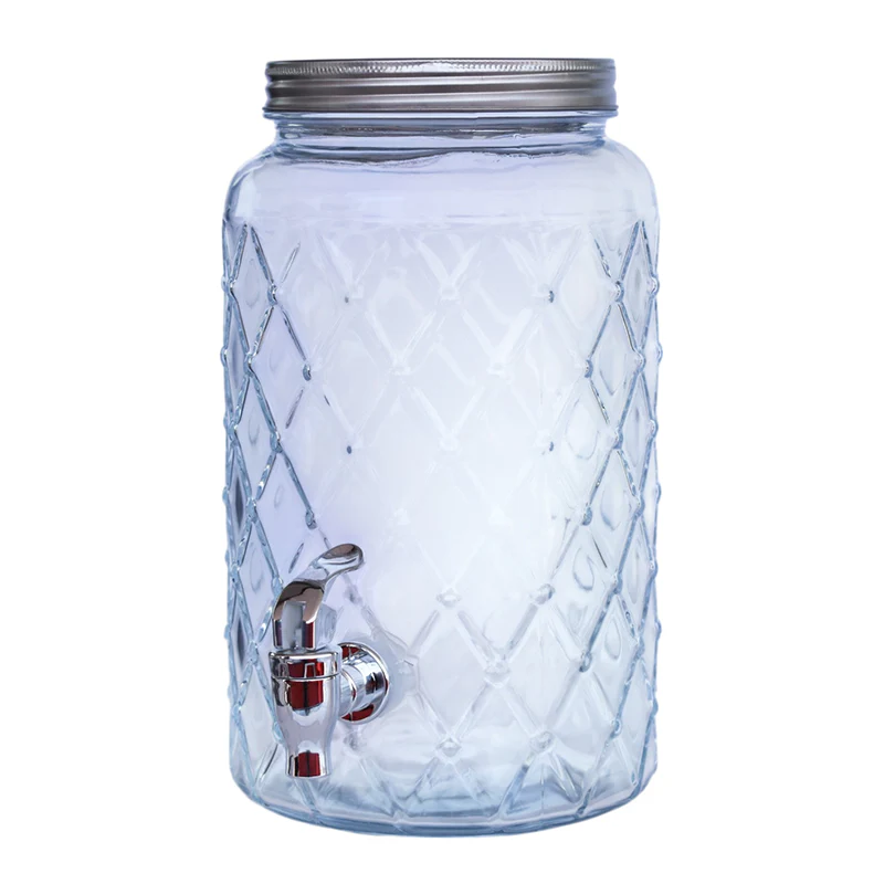 Glass Drink Dispenser 4.4L - Image 2