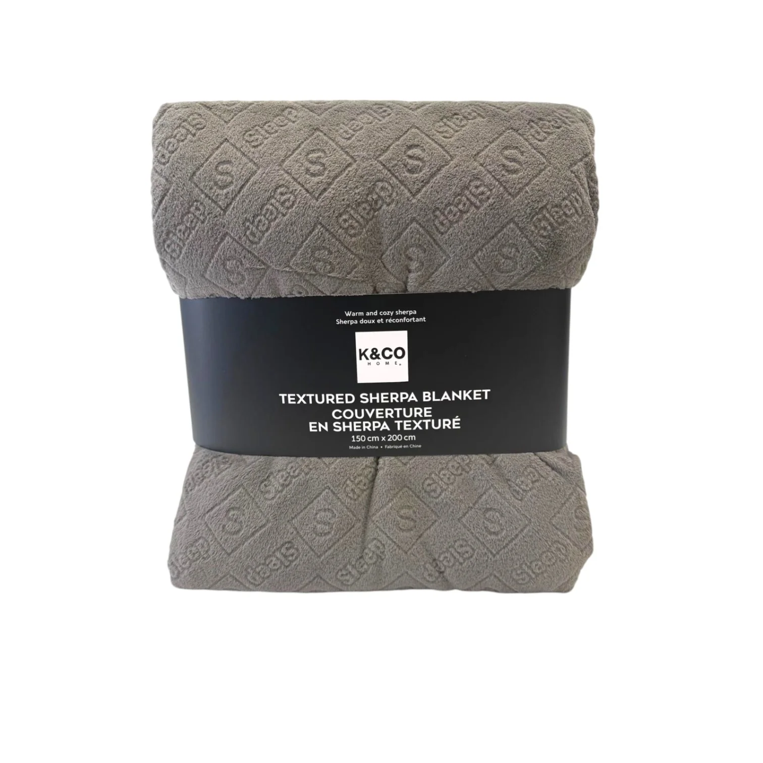Jacquard Sherpa Blanket - Image 3
