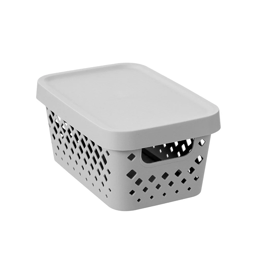 Kept Diamond Storage Basket Lidded 4L - Image 2