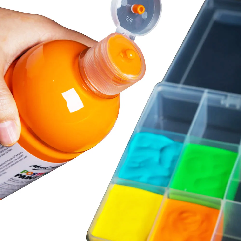 Kids Poster Paint Yellow 500ml - Image 2