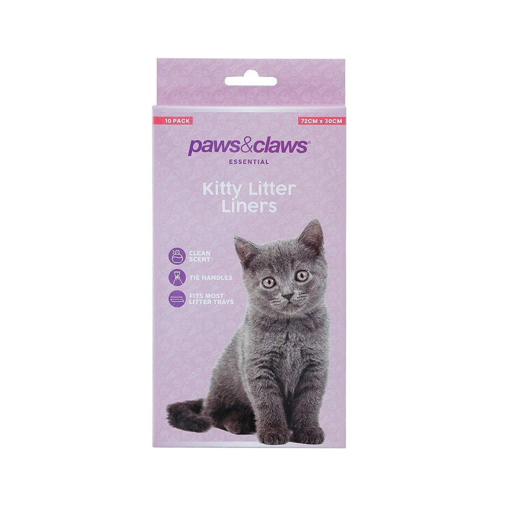 Kitty Litter Liners - 10 Pack