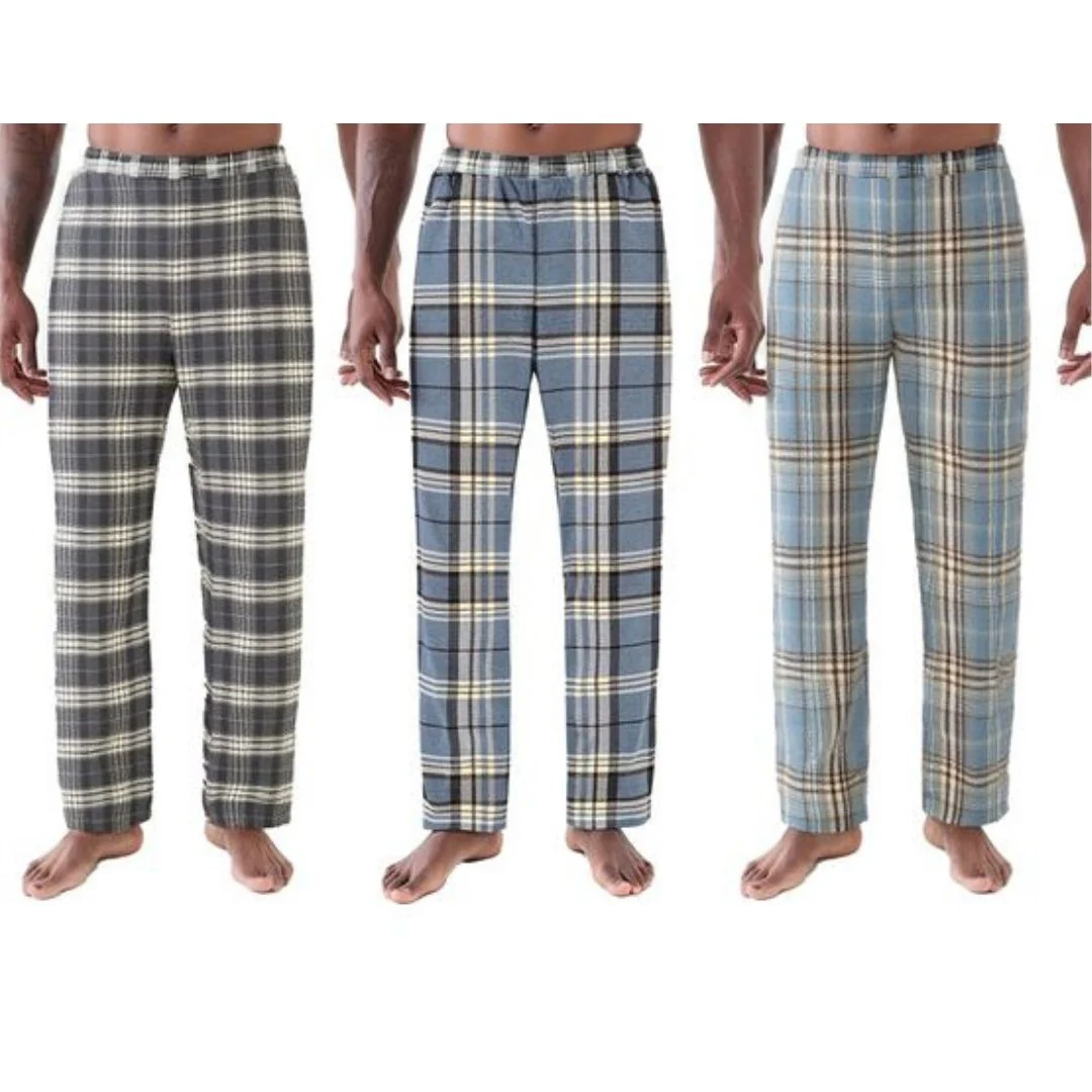Men's Pyjama Pants -  Flannel Tartan - Image 3