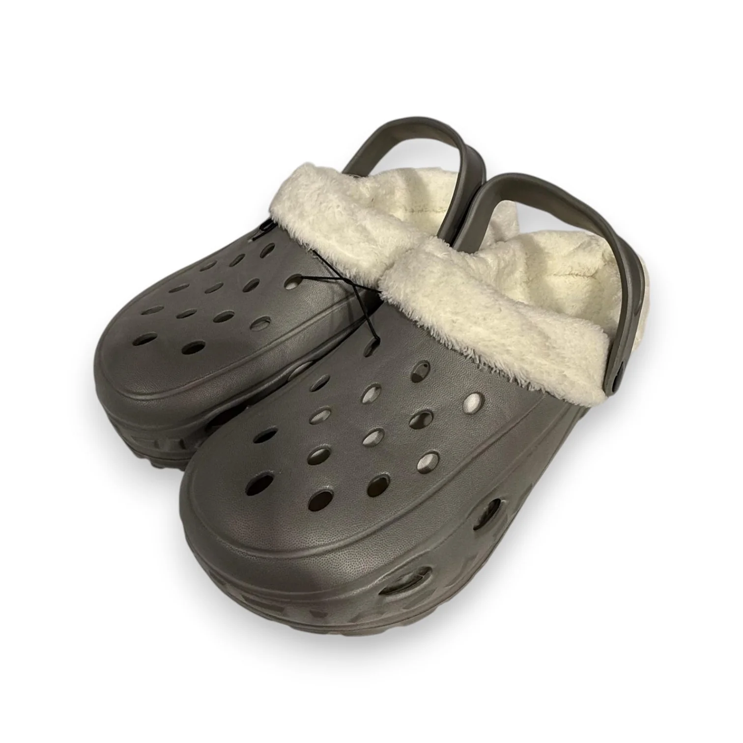 Men’s Fur Lined Clogs - Assorted Colours - Image 3