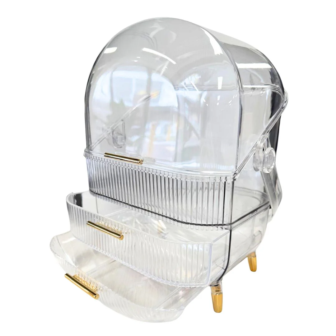 Minxy.B Cosmetic Organiser - Clear - Image 3