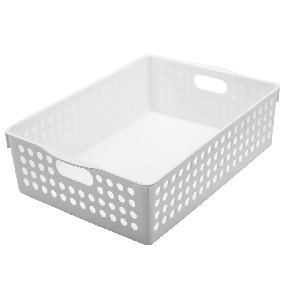 Mode Basket White 30 x 21 x 8.5cm