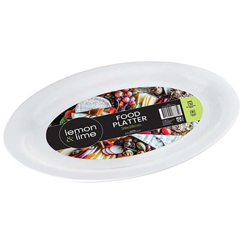 Oval Serving Platter 39 x 28cm - Image 2