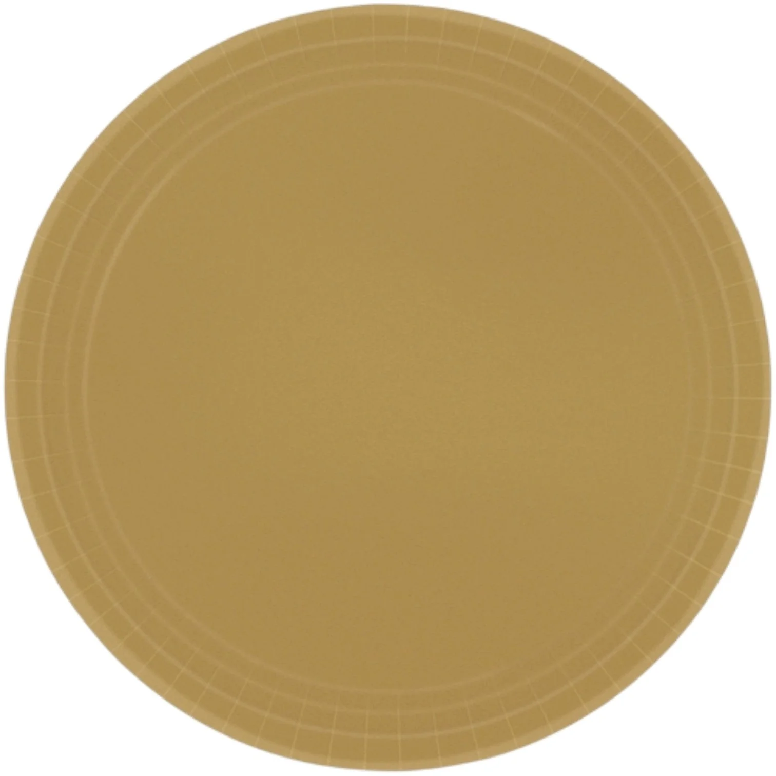 Paper Plate Gold 23cm - 20 Pack