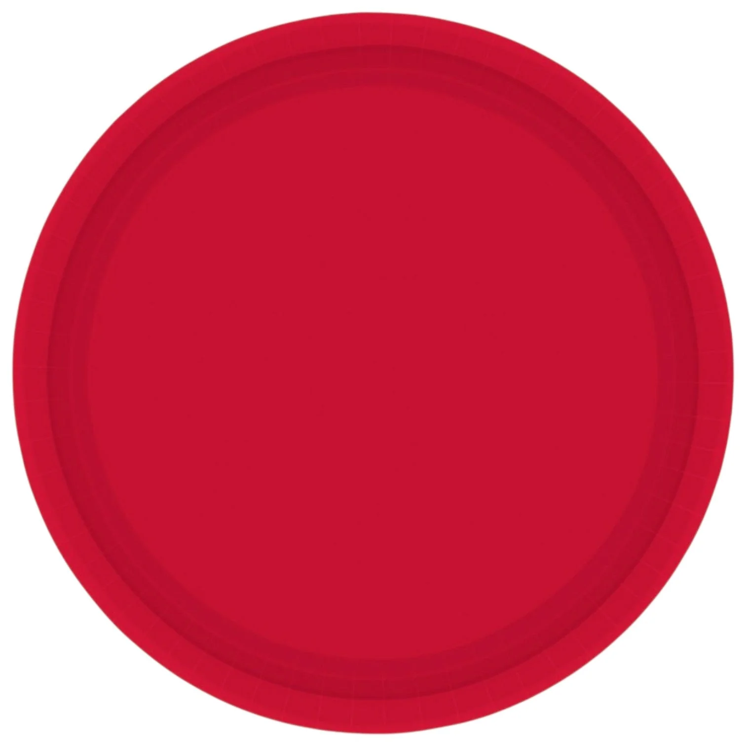 Paper Plate Red 23cm - 20 Pack