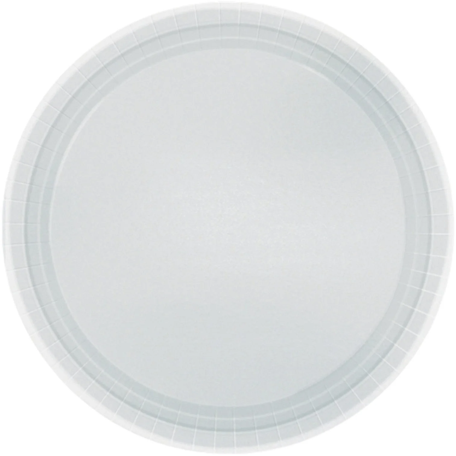 Paper Plate Silver 23cm - 20 Pack