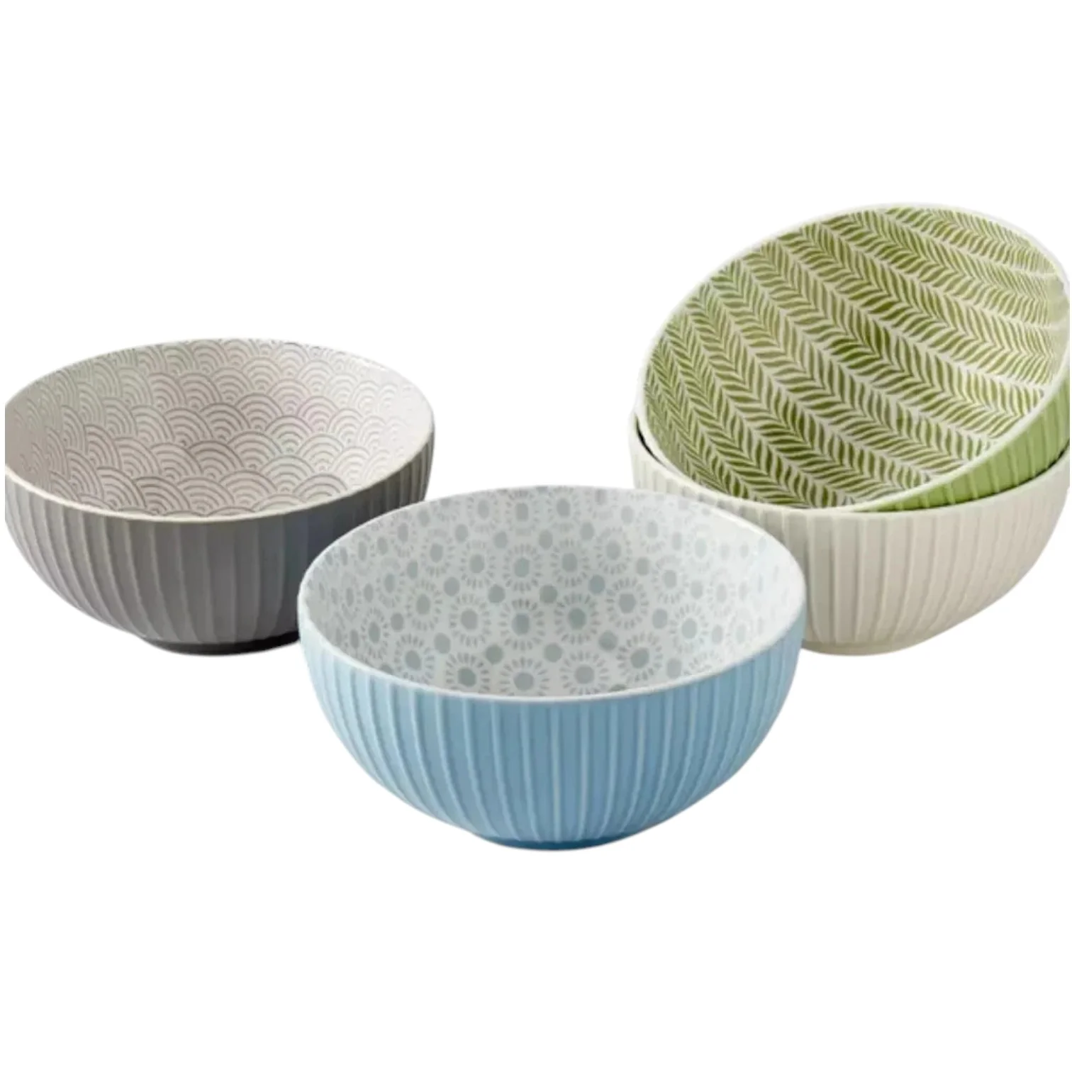 Patterned Ceramic Bowl - Image 3