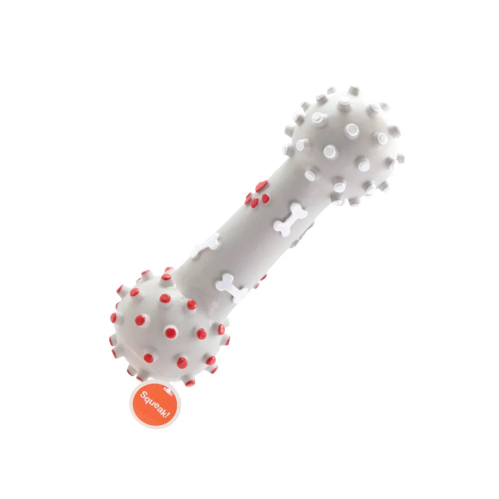 Paw Print Dumbbell Pet Toy - Image 3