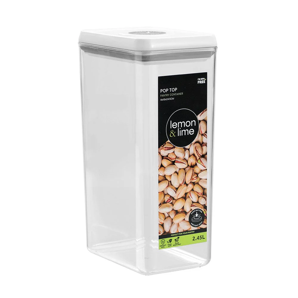Poptop Pantry Container Rectangle 2.45L - Image 3