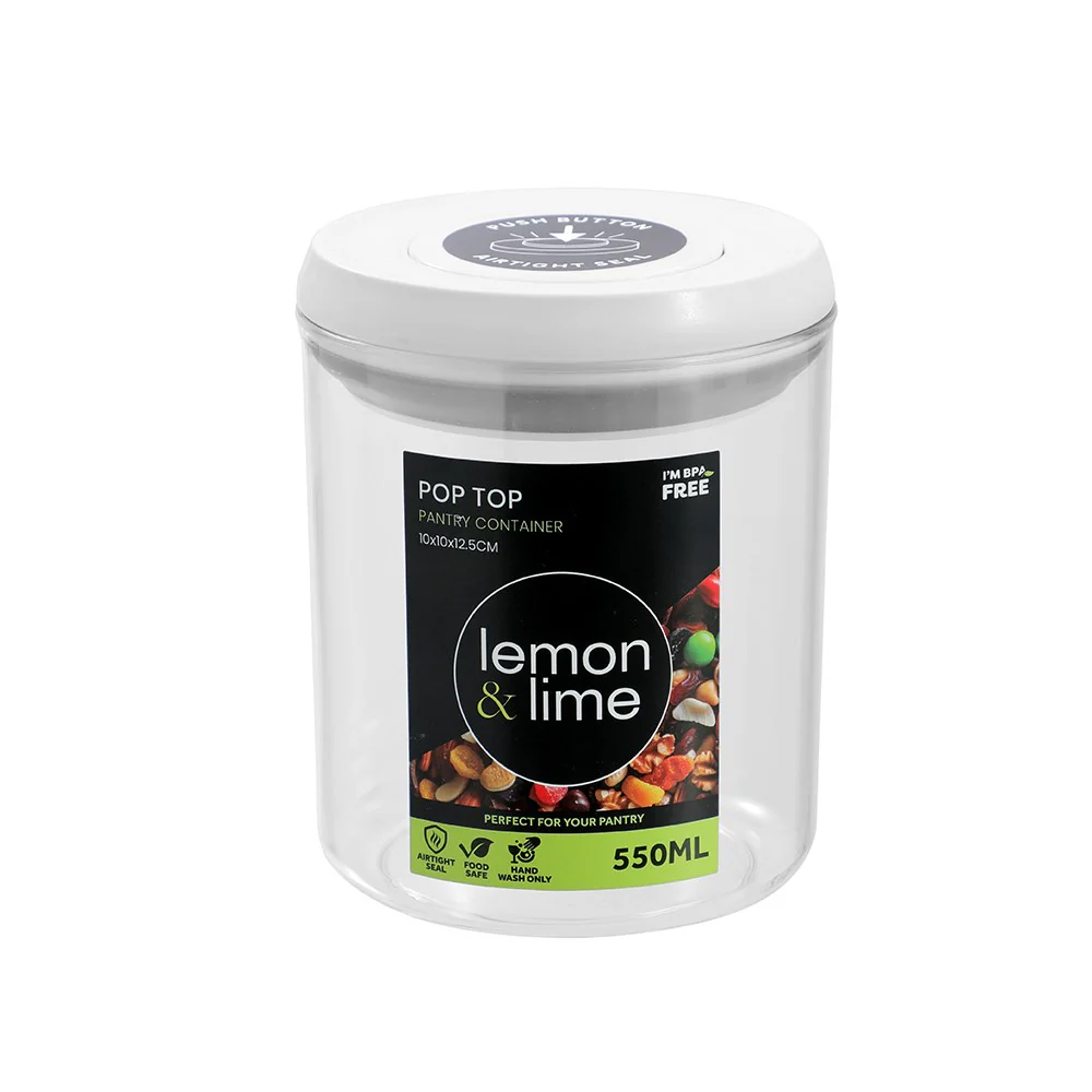 Poptop Pantry Container Round 550ml - Image 4
