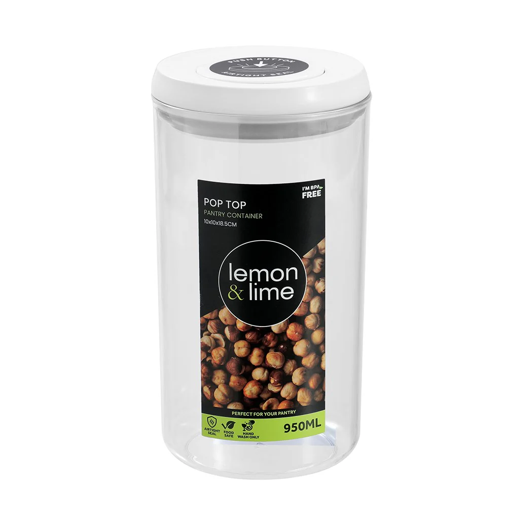 Poptop Pantry Container Round 950ml - Image 4
