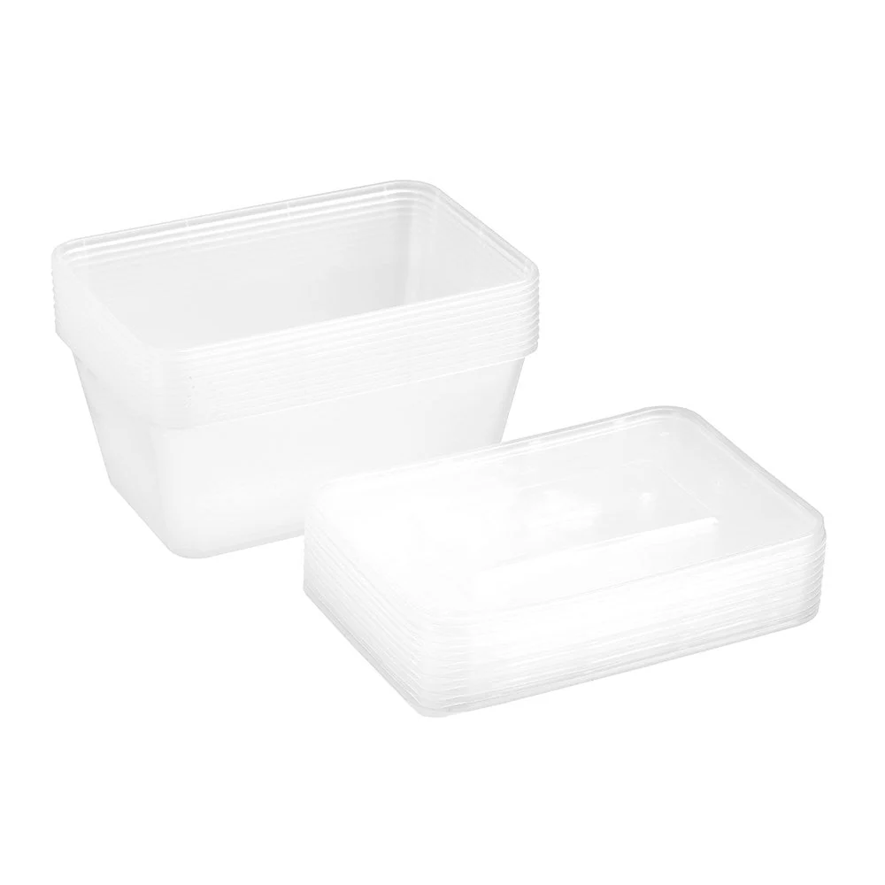 Reusable Food Container 1L - 10 Pack - Image 3