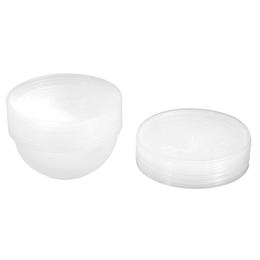 Reusable Food Container Round 1.5L - 10 Pack - Image 2