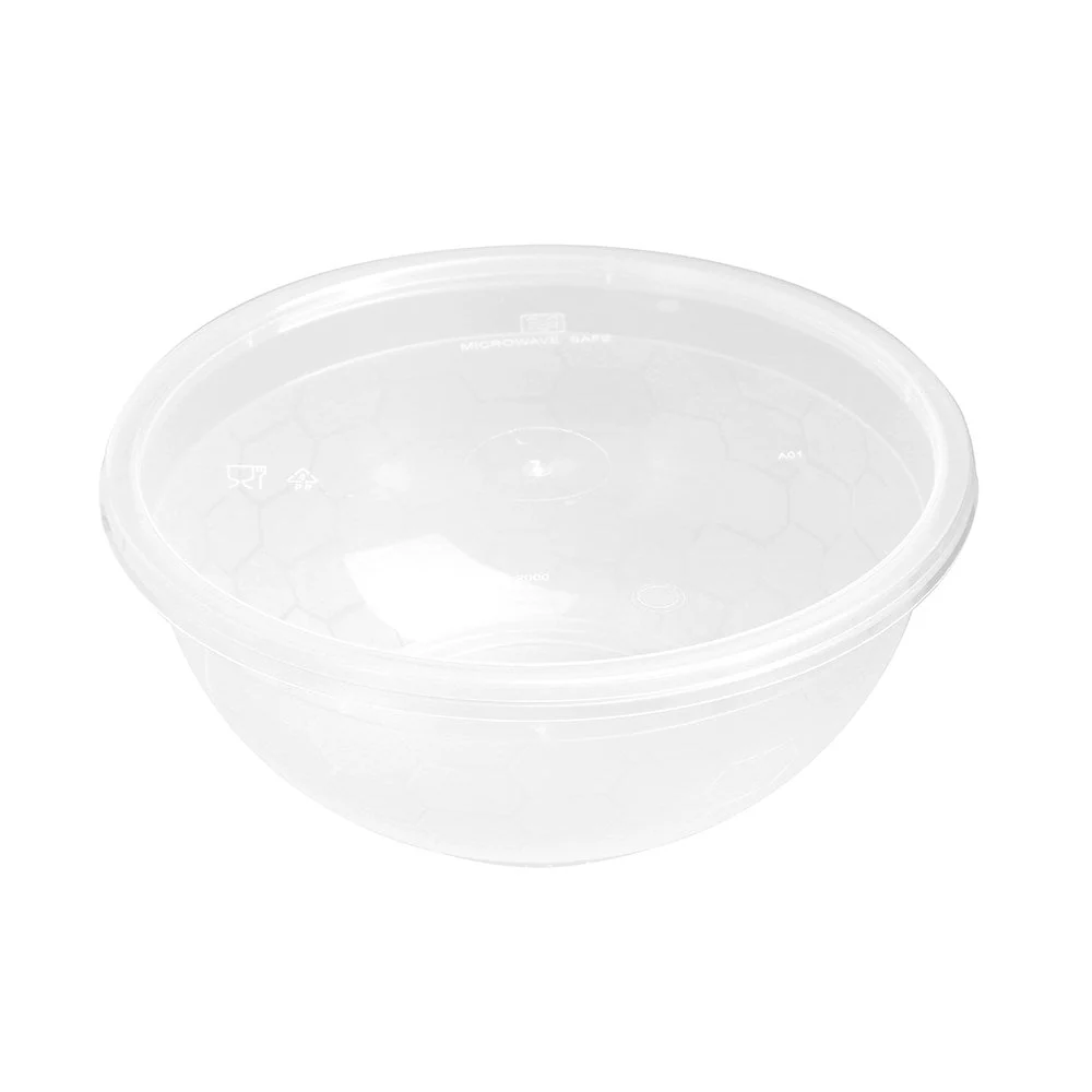Reusable Food Container Round 1.5L - 10 Pack - Image 3