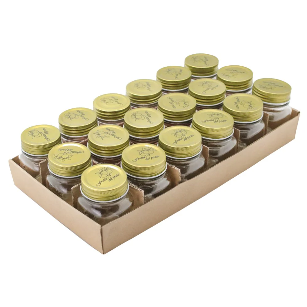 Roma Clear Glass Conserve Jar 200ml - 18 Pack - Image 2