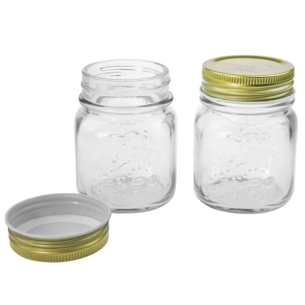 Roma Clear Glass Conserve Jar 200ml - 18 Pack - Image 3