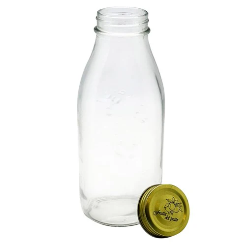 Roma Clear Glass Sauce Bottle 1L - Image 2