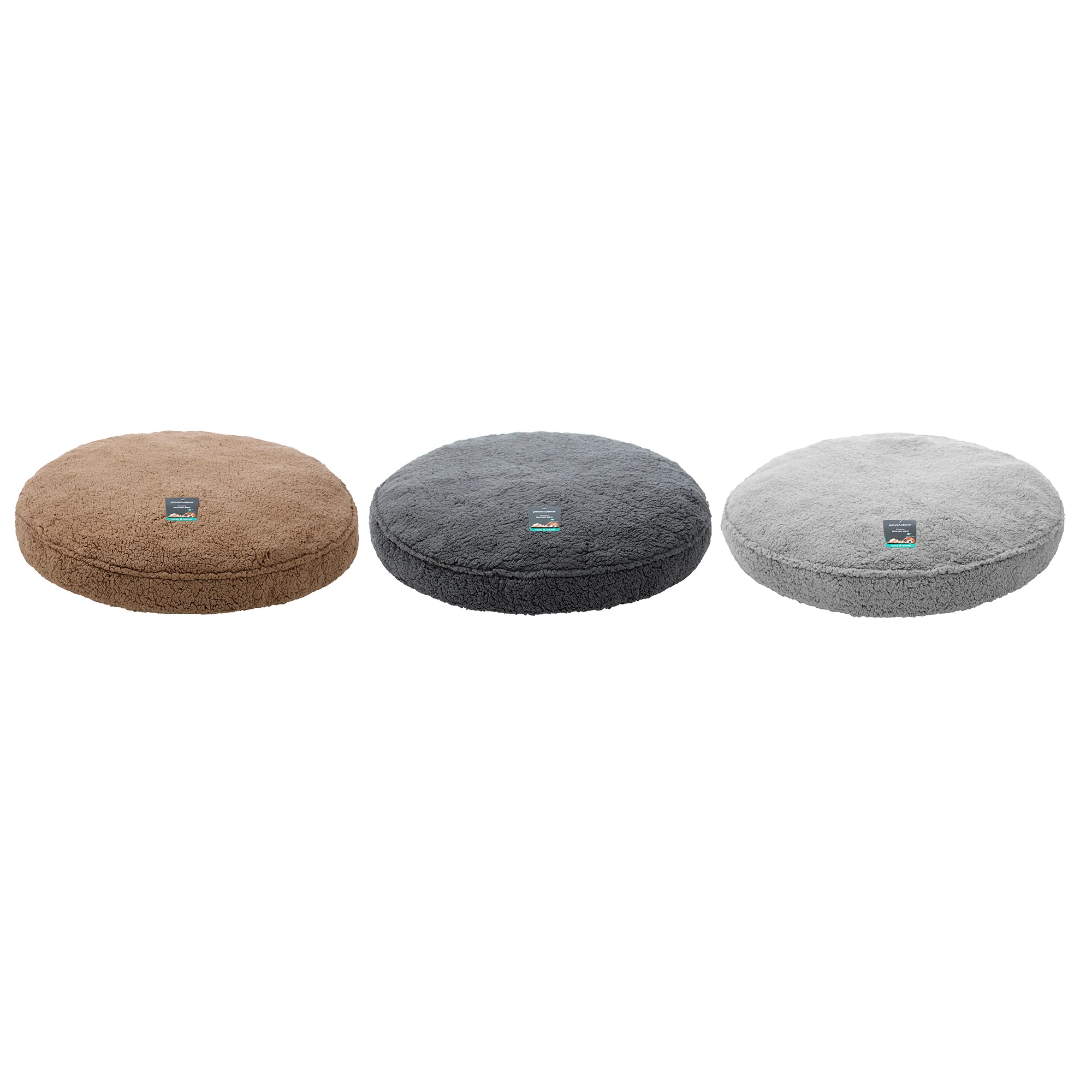 Sherpa Bed Round Flat - 3 Colours - Image 4