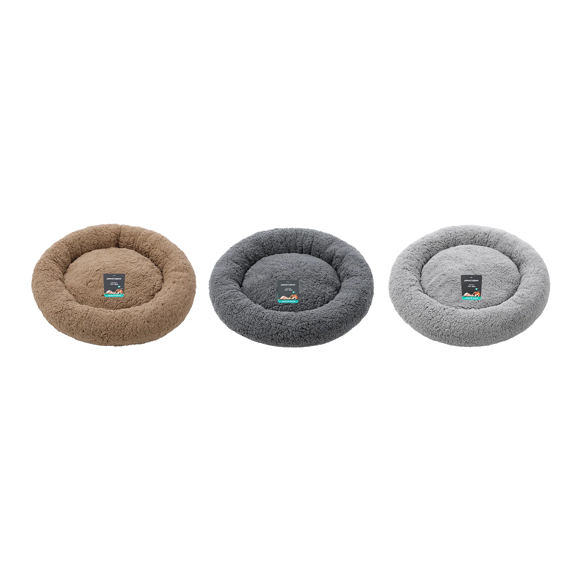 Sherpa Bed Round Walled - 3 Colours - Image 4