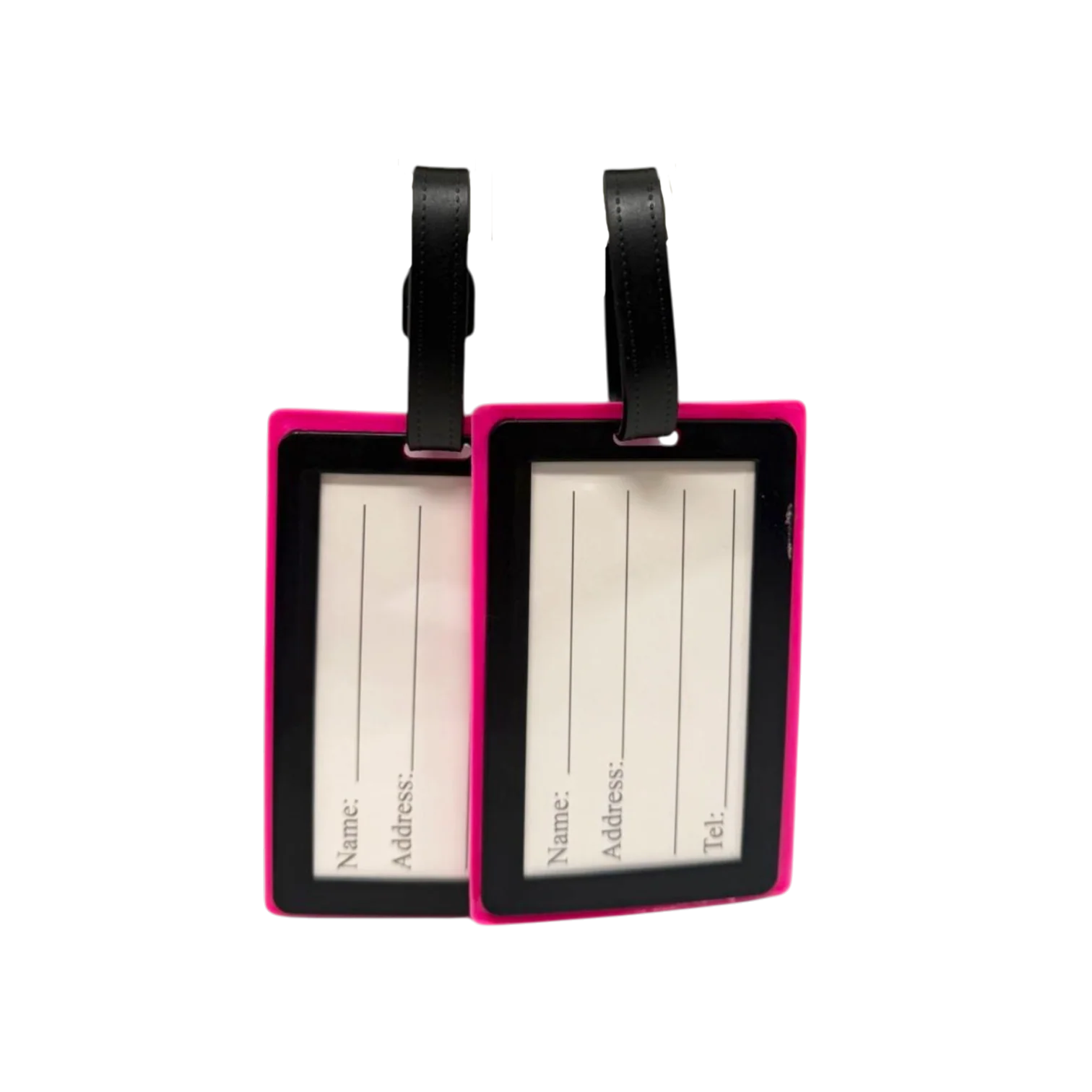 Silicone Luggage Tags Pk 2 - Image 3