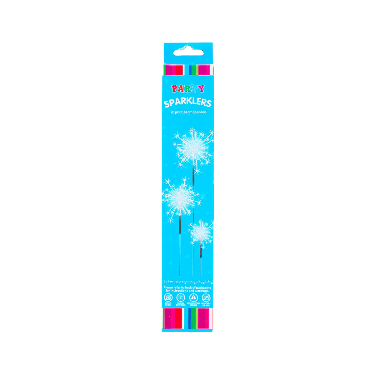 Sparkler Straight 24cm - 20 Pack
