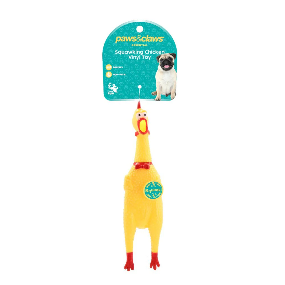 Squawking Chicken Pet Toy - Image 2