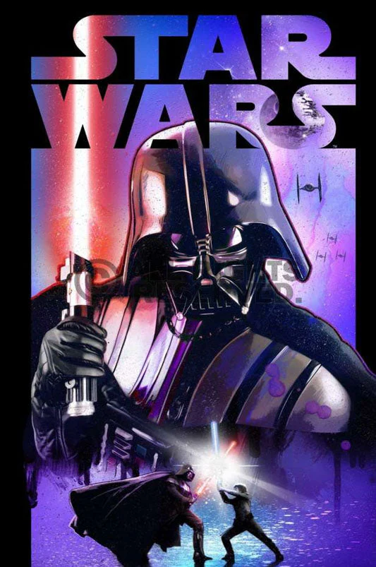 Star Wars Fight Purple