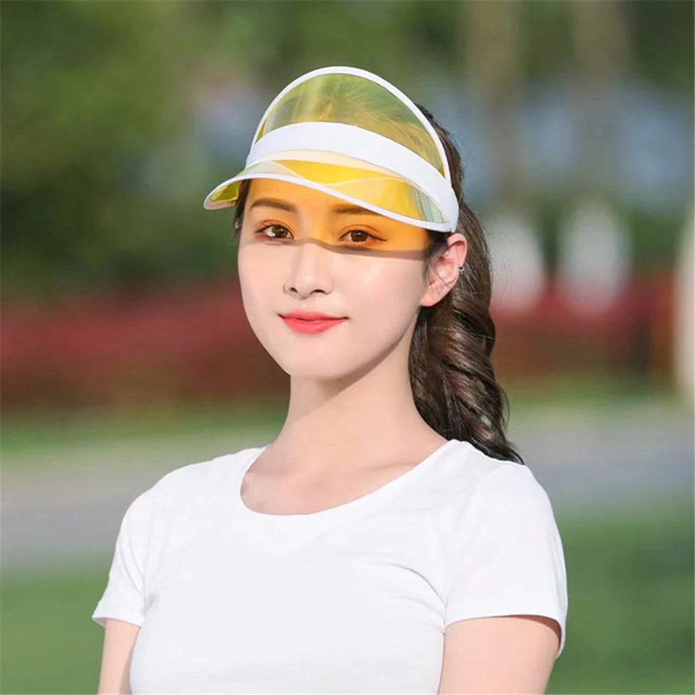 Sun Visor Cap Yellow - Image 2