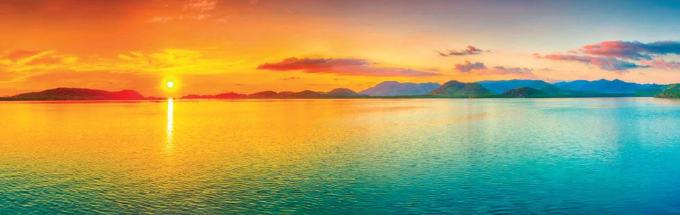 Sunset Over Water