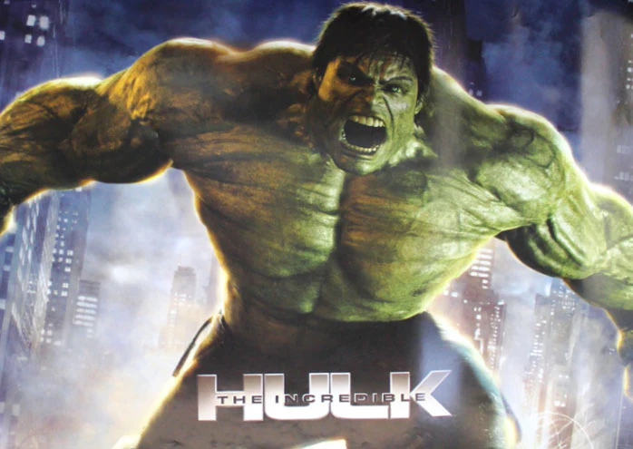 The Incredible Hulk Angry