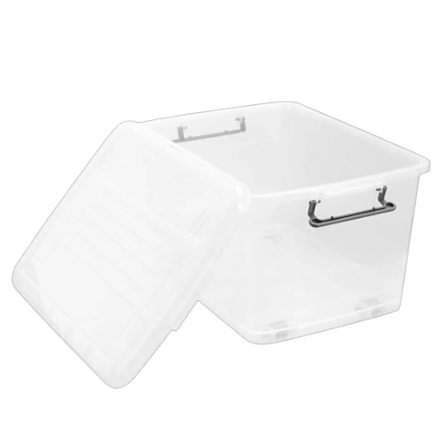 Transparent Storage Tub 52L - Image 3